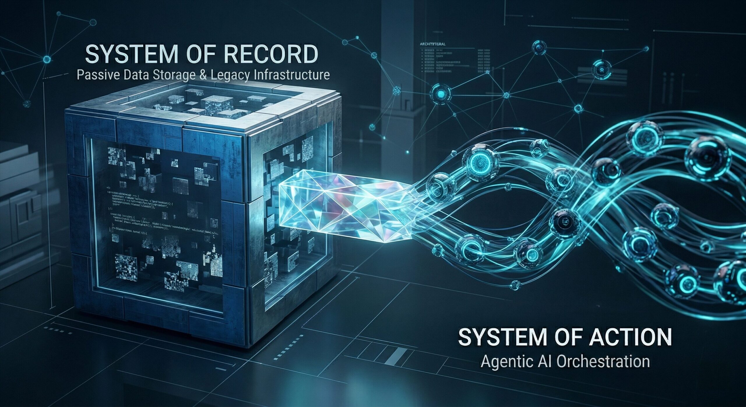 Read more about the article The Autonomy Gap: Why 2026 CRMs are Shifting from Databases to Systems of Action