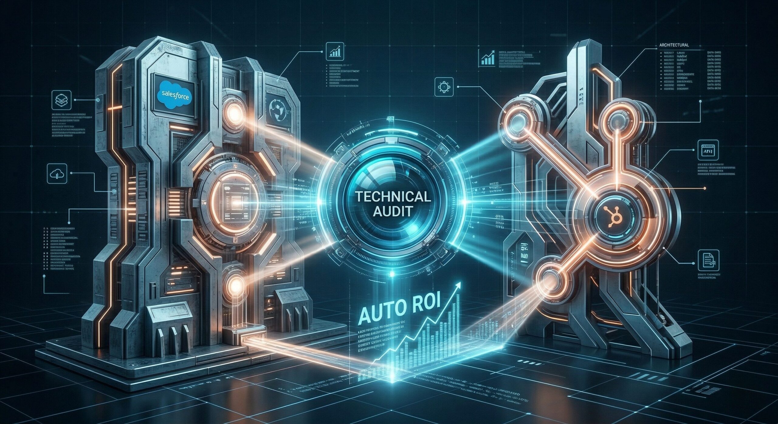 Ecosystem Audit for Salesforce and HubSpot Agentic ROI