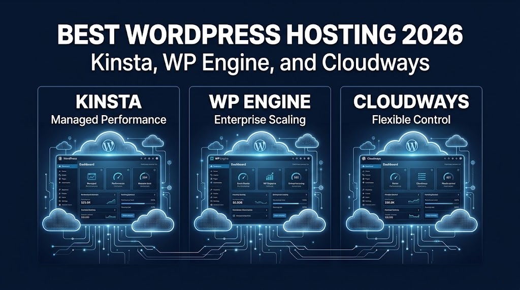 Best WordPress Hosting 2026 — Kinsta vs WP Engine vs Cloudways CTO-grade audit | Expert Product Lab