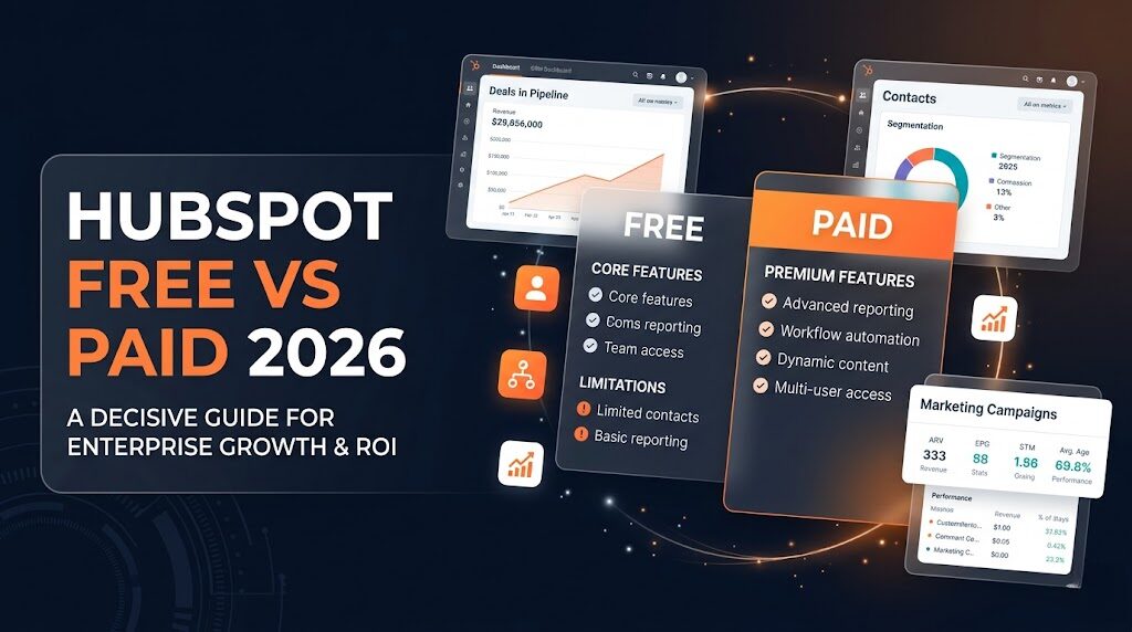 HubSpot Free vs Paid 2026 — When to Upgrade | Expert Product Lab Audit