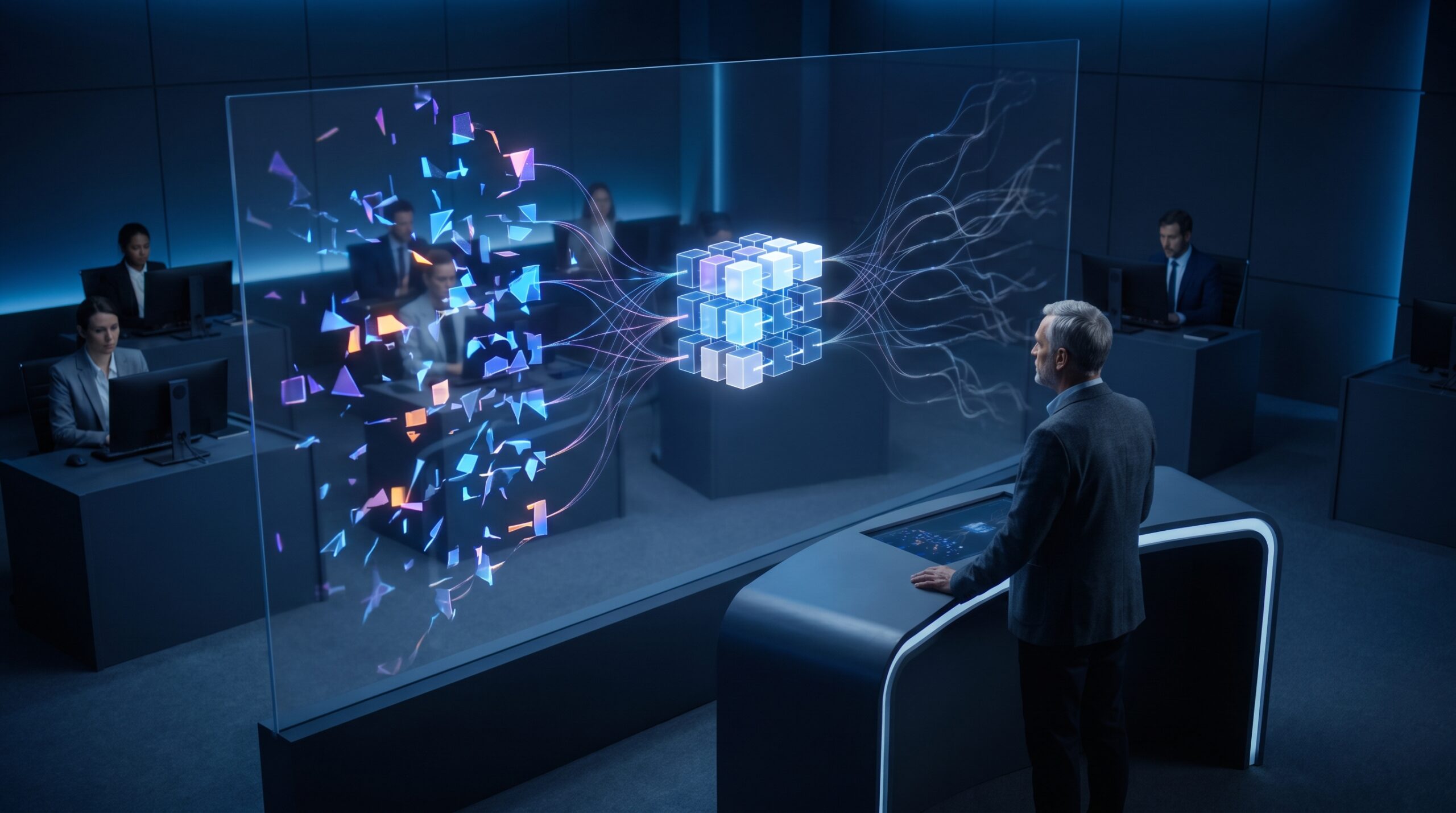 Visual representation of keeping, consolidating, standardizing, and retiring enterprise tools.